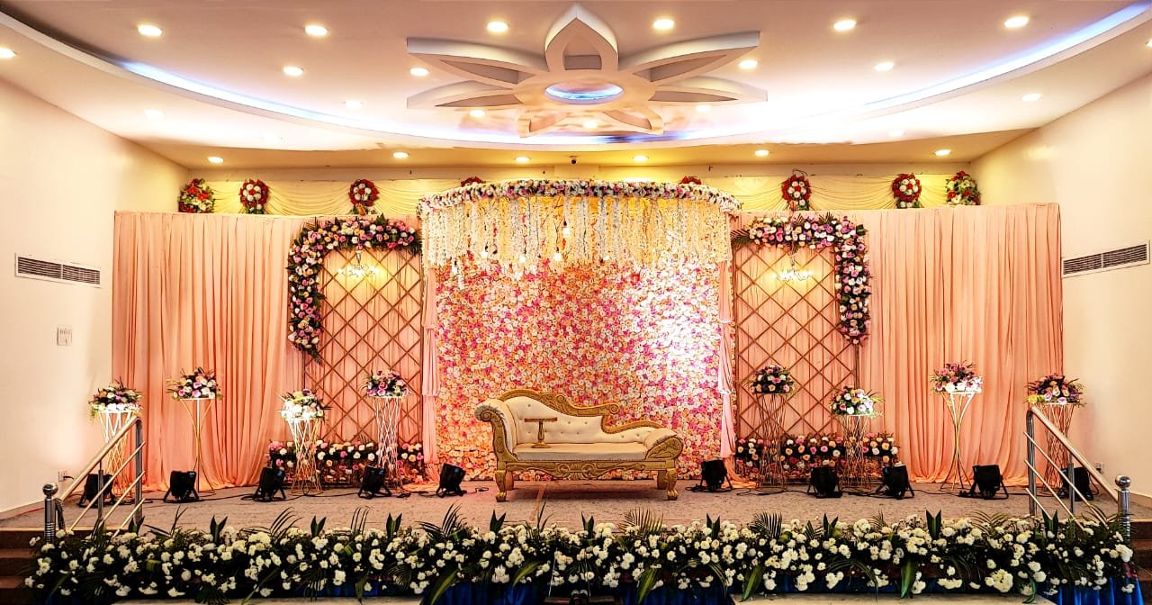 Elegant decoration at Surabhi Palace